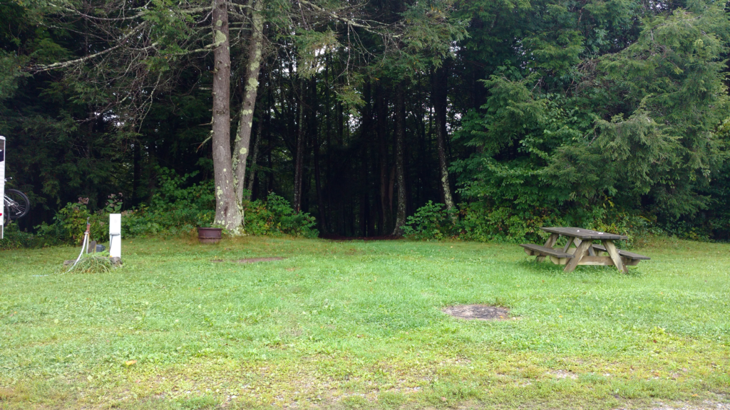 RV Site 4 Creeper Trail Campground