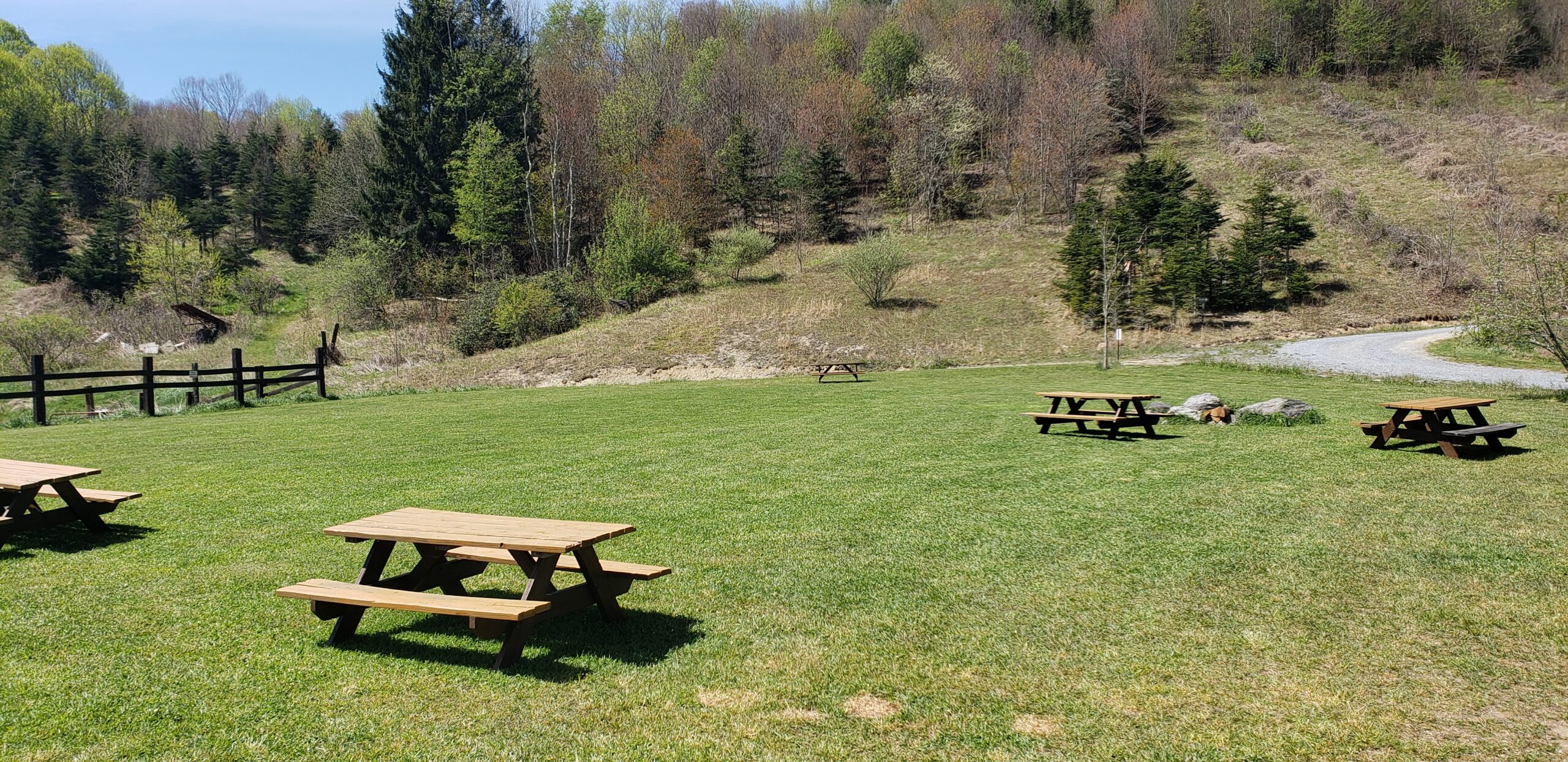 Grand Central Group Site 2023 Creeper Trail Campground